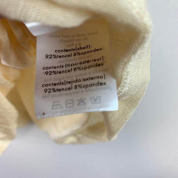 NWT WeWoreWhat Cutout T-Shirt Swimsuit Beach Cover-Up Dress Sheer Nude Medium - Picture 8 of 9